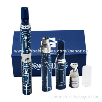 Dry Herb Snoop Dogg II Electronic Cigarette Starter Kit, Update Atomizer, 650mAh Battery Capacity